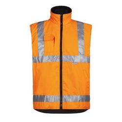 CHALECO REVERSIBLE WILLEY HI-VIS NARANJA 2XL