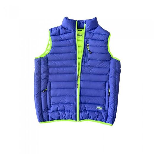 CHALECO VERDE-AZUL T.XL
