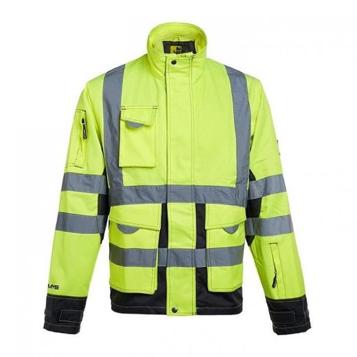 CHAQUETA ASFUR HI-VIS AMARILLA 4XL