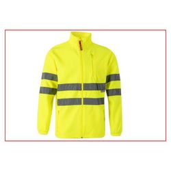 CHAQUETA POLAR AV AMARILLO FLUOR T-5XL