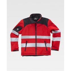 CHAQUETA REF.C2931 ROJO+NEGRO T-3XL