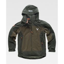 CHAQUETA REF.S8220 VERDE BOSQUE+VERDE OLIVA T-S