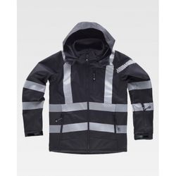 CHAQUETA REF.S9213 NEGRO T-3XL