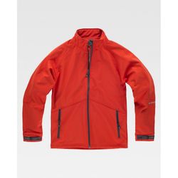 CHAQUETA SOFTSHELL REF.RN2010002 ROJO T-L