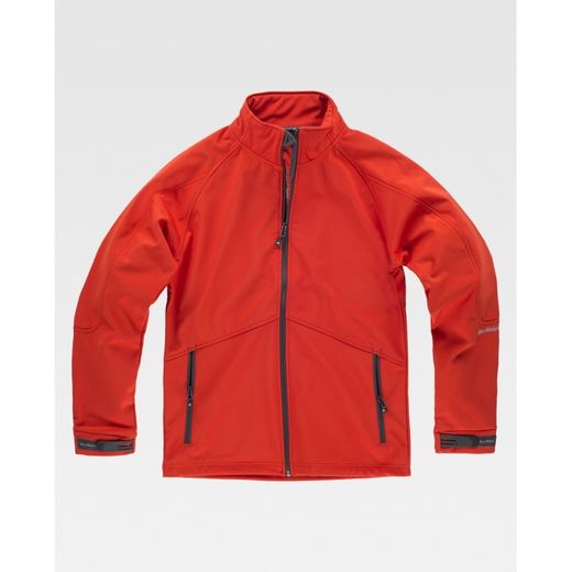 CHAQUETA SOFTSHELL REF.RN2010002 ROJO T-XXL