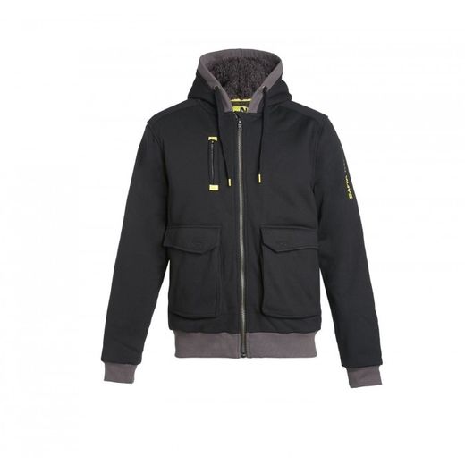 CHAQUETA/SUDADERA CAPUCHA DAKOTA NEGRA XL