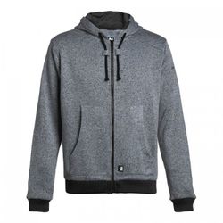 CHAQUETA/SUDADERA CAPUCHA JAGUAR GRIS JASPEADO 4XL