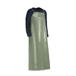 CHEN925V DELANTAL CON SUJECION MEDIANTE CORDON 87% PVC/13% POLIESTER COLOR BLANCO