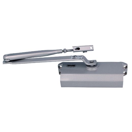 Amig 6052 | cierrapuertas 777 | fuerza 2/3/4 | aluminio | plata