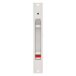 Amig 22652 | cierre de embutir 3600 | 174 x 23 mm | aluminio | blanco