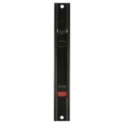 Amig 22653 | cierre de embutir 3600 | 174 x 23 mm | aluminio | negro