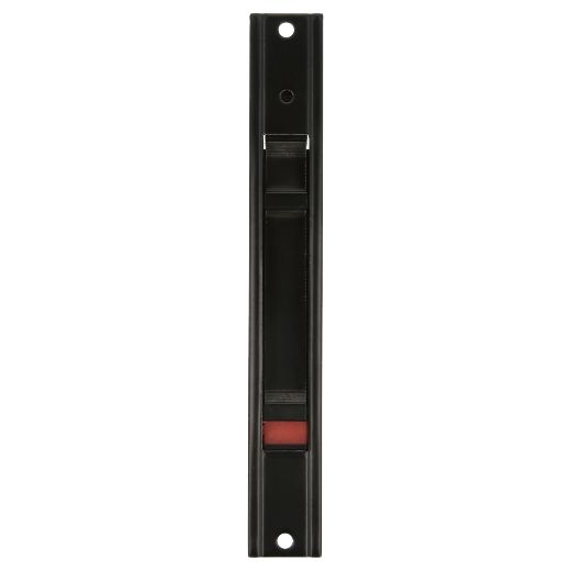Amig 22653 | cierre de embutir 3600 | 174 x 23 mm | aluminio | negro