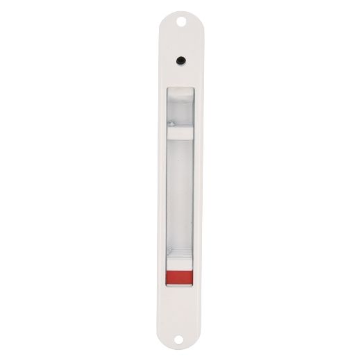 Amig 22654 | cierre de embutir 3650 | 174 x 23 mm | aluminio | blanco