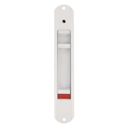Amig 22658 | cierre de embutir 3800 | 174 x 29 mm | aluminio | blanco