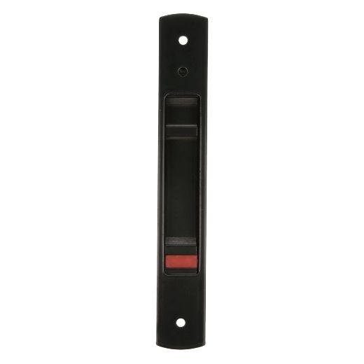Amig 22661 | cierre de embutir 3850 | 192 x 28 mm | aluminio | negro