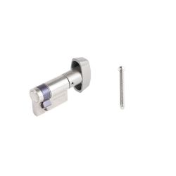 Cilindro boton puerta acorazada 40 boton x10 níquel
