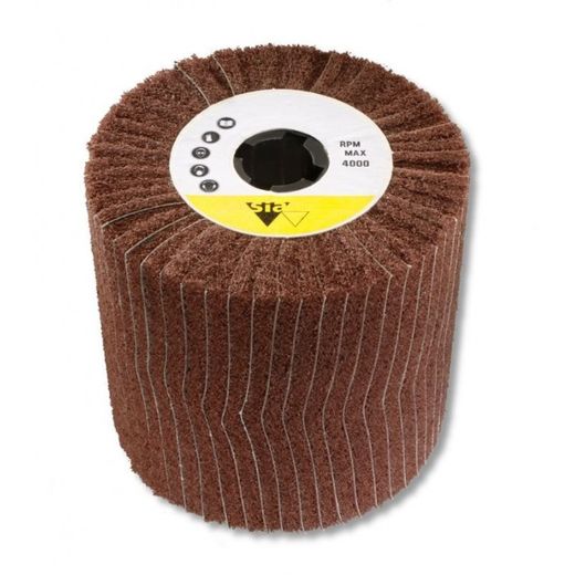 CILINDRO SATINADOR COMBINADO CEPILLOS DE LAMINAS DE TELA Y VELLON 105 MM GRANO 5914 SERIE 6130HD
