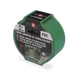 CINTA ADHESIVA DE SEÑALIZACION VERDE DE 33X50