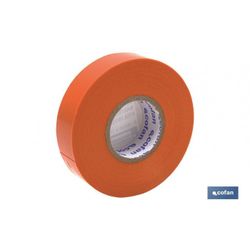 CINTA AISLANTE 180 MICRAS NARANJA 19MMX20 METROS "VENTA UNITARIA"