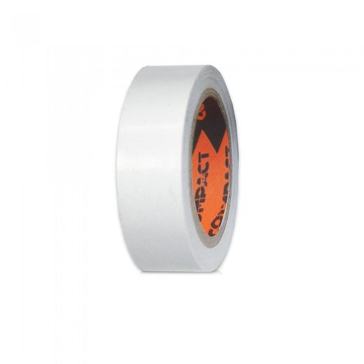 CINTA AISLANTE PVC 10X19 COMPACT BLANCA