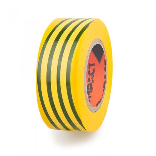 CINTA AISLANTE PVC 20X25 COMPACT BICOLOR