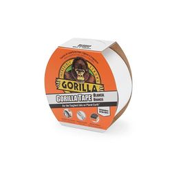 CINTA AMERICANA REFORZADA GORILLA TAPE 10M ANCHO 48MM BLANCA