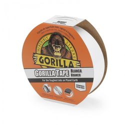 CINTA AMERICANA REFORZADA GORILLA TAPE BLANCA 27,4 M ANCHO 48 MM
