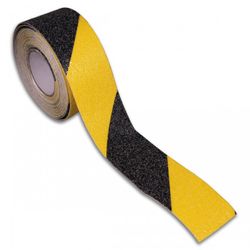 CINTA ANTIDESLIZANTE ADHESIVA 40MMX5 M NEGRO/AMARILLO