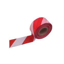CINTA DE BALIZAMIENTO 589BRCS - ROJO/BLANCO 80MM 500M
