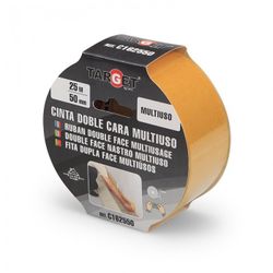 CINTA DE DOBLE CARA MULTIUSO DE 25X50