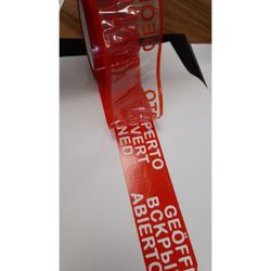 CINTA DE SEGURIDAD ROJA ROLLOS 50MMX50M (rollo)