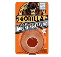 CINTA DOBLE CARA GORILLA 1,5MX25MM TRANSPARENTE