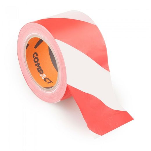 CINTA SEÑALUMINO BLANCA/ROJA 200M.COMPACT