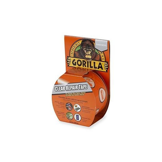 CINTA TRANSPARENTE GORILLA CLEAR REPAIR 8,02M ANCHO 48MM