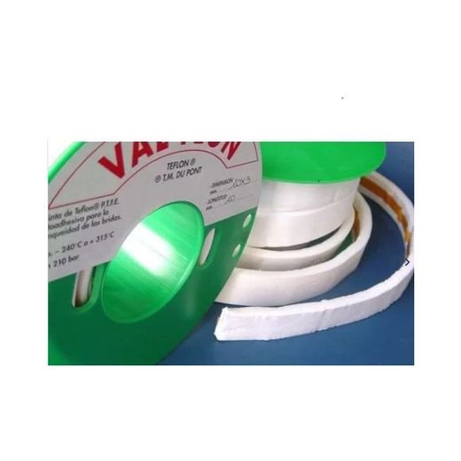 CINTA VALFLON AUTOADHESIVO 10X3MM 10 METROS