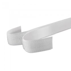 CINTA VELCRO COMPACT 25M.X20MM. M-H BLAN