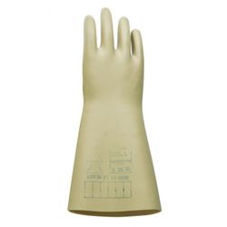 CLASE0/9 GUANTE LATEX NATURAL PARA USOS ELECTRICOS TENSION PRUEBA 5000 VOLTIOS Y DE USO 1000 VOLTIOS