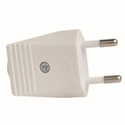 CLAVIJA 10A 250V BLANCO