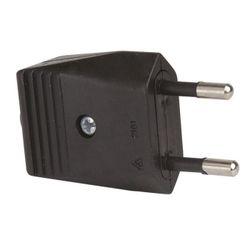 CLAVIJA 10A 250V NEGRO