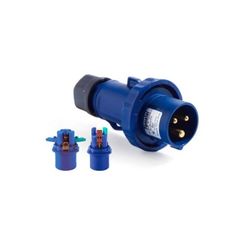 CLAVIJA AEREA 3P+T 16A 400V IP67 CONEXION RAPIDA