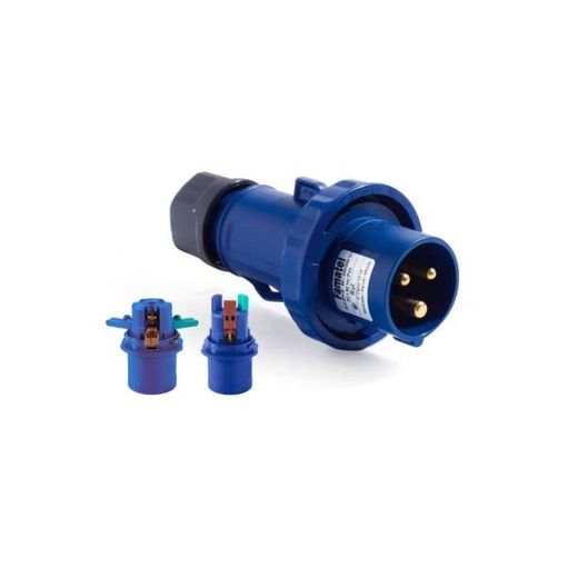 CLAVIJA AEREA 3P+T 16A 400V IP67 CONEXION RAPIDA