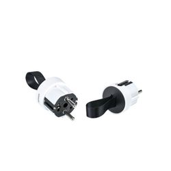 CLAVIJA SALIDA LATERAL 16A 250V
