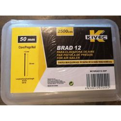 CLAVO DE 12-DE 15 A 50 MM. LARGO 50 MM. CAJA DE 2,5 MILLARES