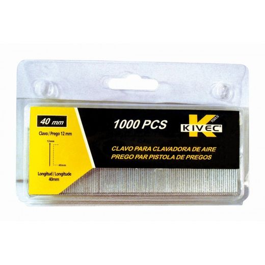 CLAVO LARGO BRAD12 30 MM. BLISTER DE 1 MILLAR