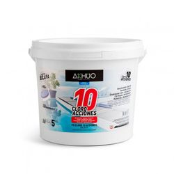 CLORO 10 ACCIONES TABLETA 250G 5KG AKHUO