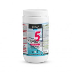 CLORO 5 ACCIONES TABLETA 20G 1 KG AKHUO