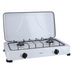 COCINA GAS ESMALTADA BLANCA 2 FUEGOS