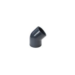 CODO 45 PVC SERIE LISA 90
