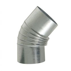 CODO 45º RIZADO ESTUFA GALV. D.110 MM.