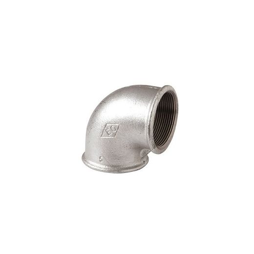 CODO 90° HEMBRA- HEMBRA FIG. 90 GALVANIZADO 1"-3/4"